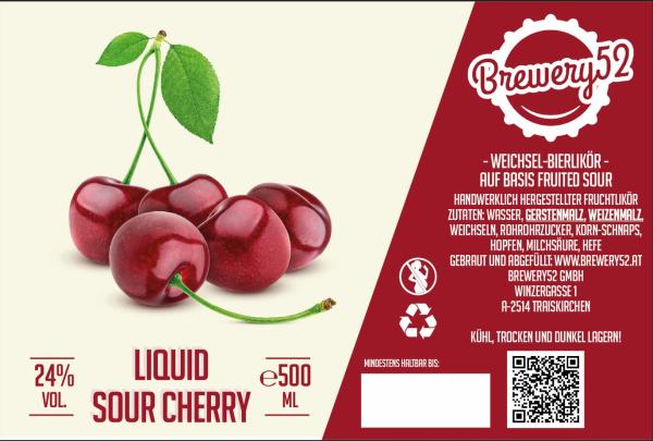 Liquid Sour Cherry, 500ml
